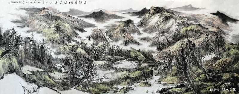  他在烟雨江南里找到了自己的艺术语言：画家张羽的水墨人生 书画藏品