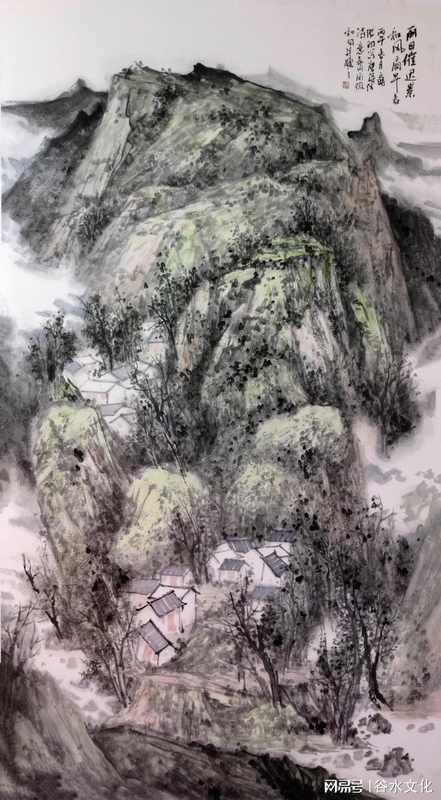  他在烟雨江南里找到了自己的艺术语言：画家张羽的水墨人生 书画藏品